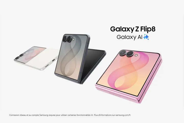 Samsung Galaxy Z Flip 8 en location - blog Next Mobiles